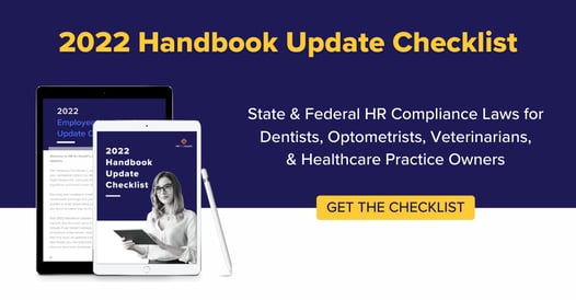 2022 Handbook Update Checklist (Healthcare LI Ad 1) (1)