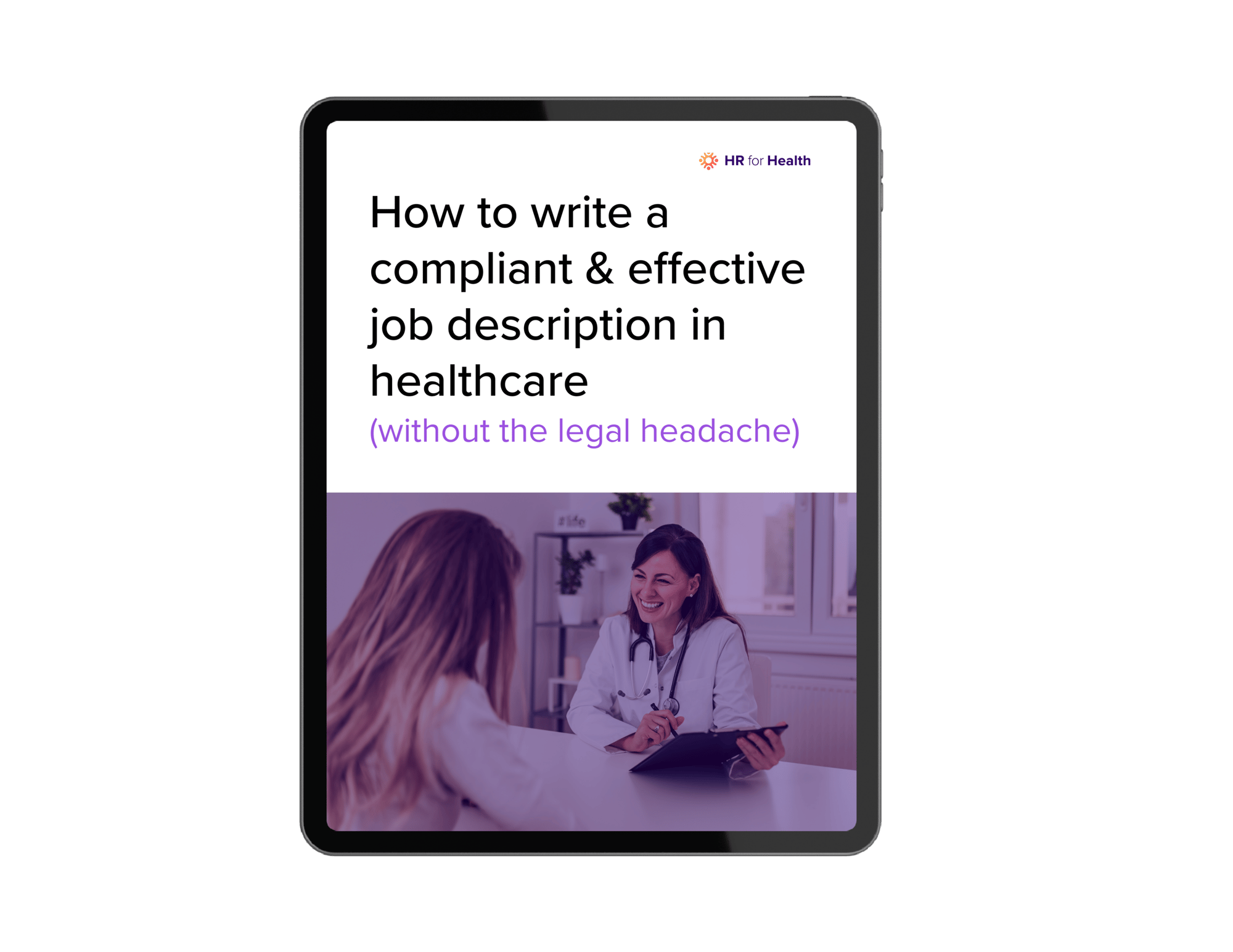 How to write a compliant and effective job description in healthcare - Guide (4)