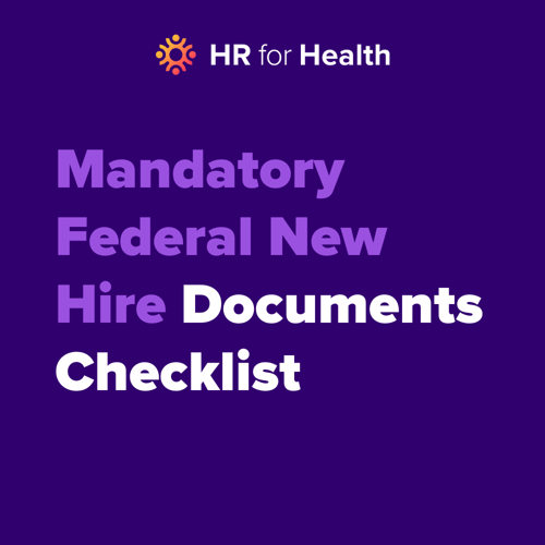 New hire checklist graphic New hire checklist graphic