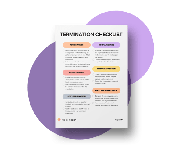 Termination Checklist - LP Termination Checklist - LP