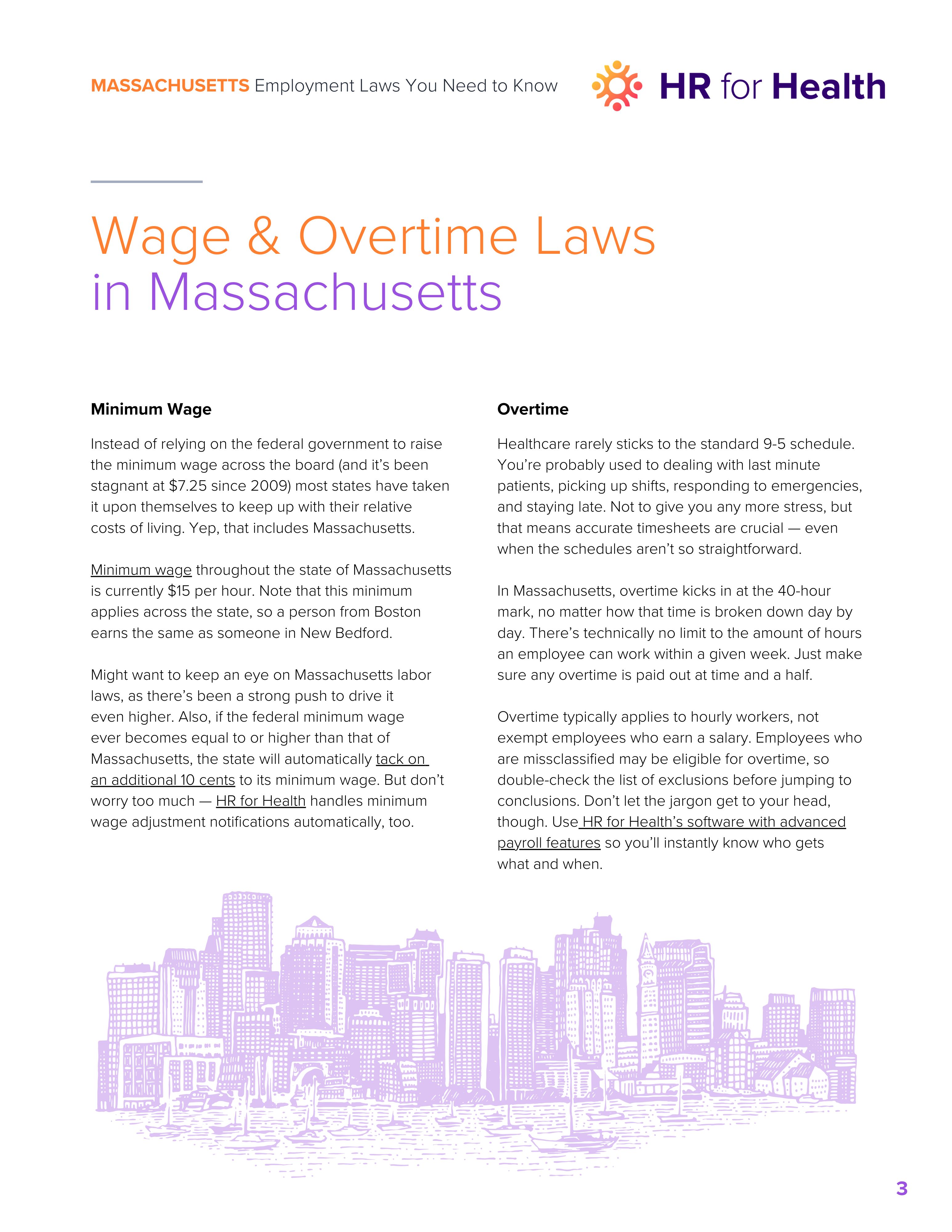 Navigate Employment Laws in Massachusetts | HR for Health