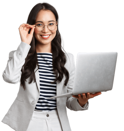 Woman in Glasses Woman in Glasses